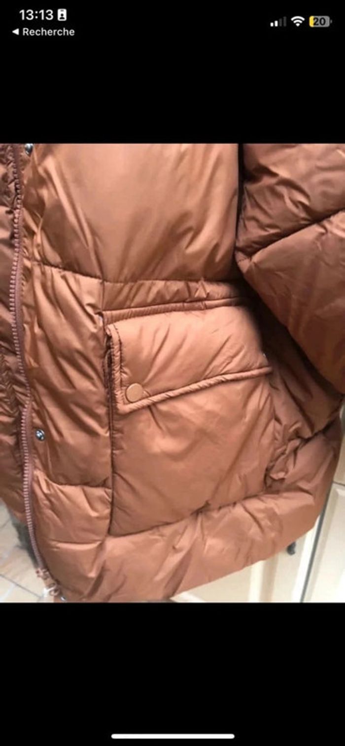 Superbe doudoune légère   chocolat 🍫 taille xl neuf - photo numéro 5