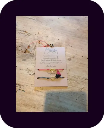 Lot de deux bracelets