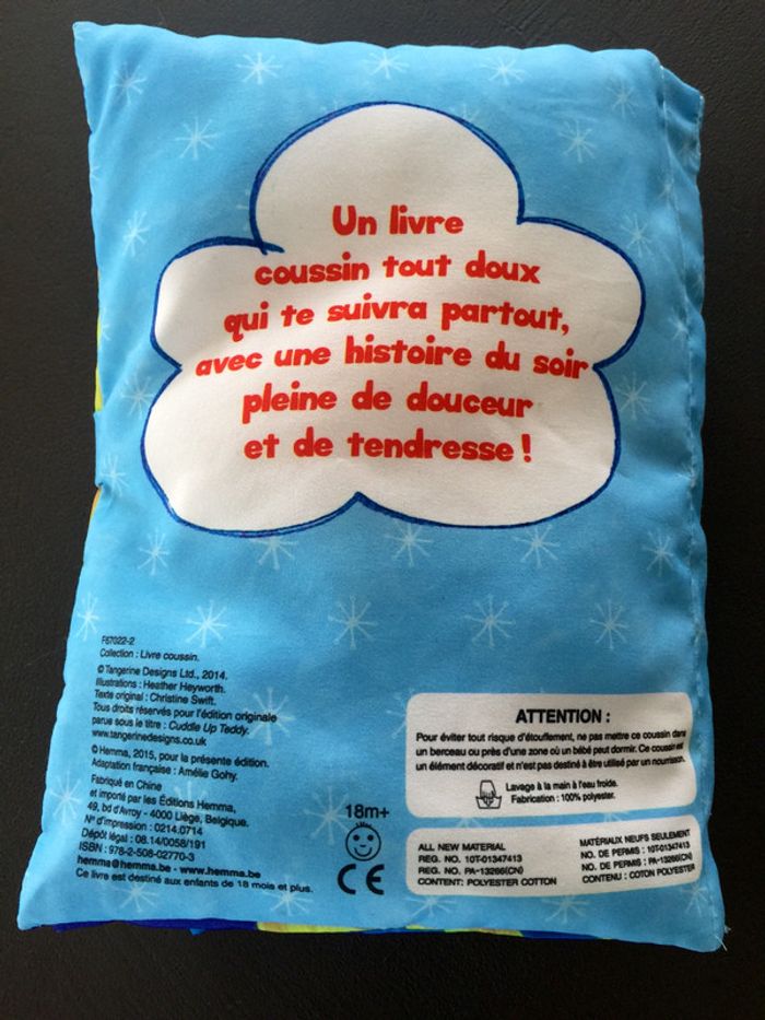Livre coussin - photo numéro 2