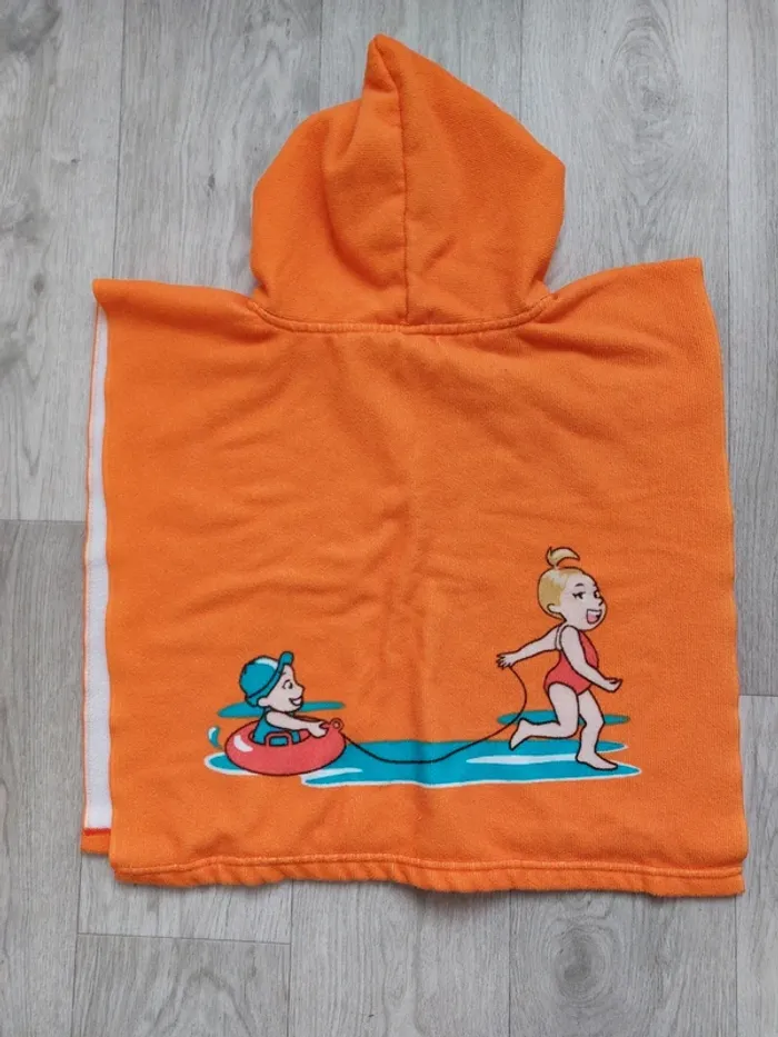 Poncho de bain mixte 1-2A - photo numéro 2