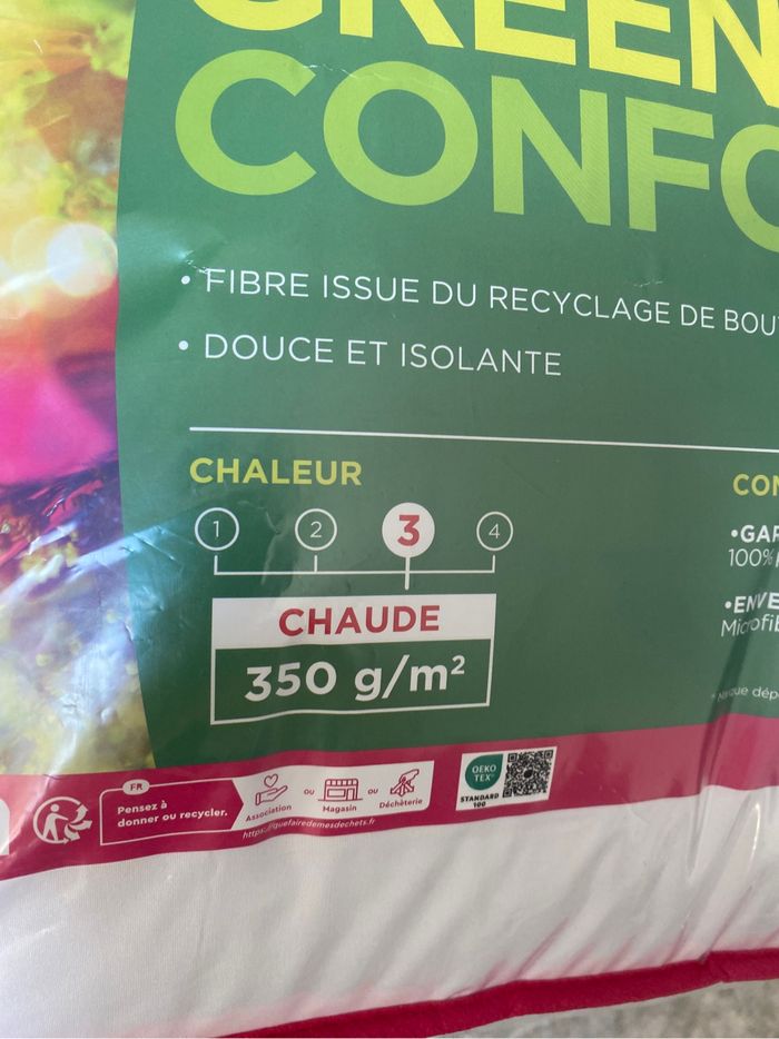 Grande couette chaude blanreve - photo numéro 3