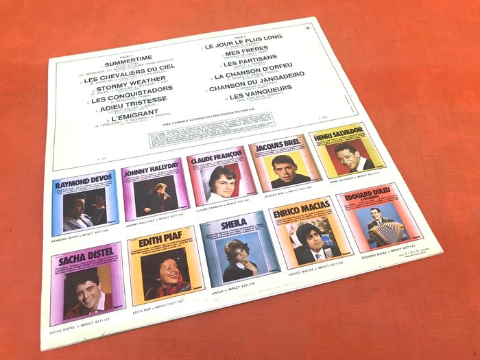 Vinyle 33 tours John William (Ernrst-Armand Huss) Summertime (1959) Impact 6371302 - photo numéro 3