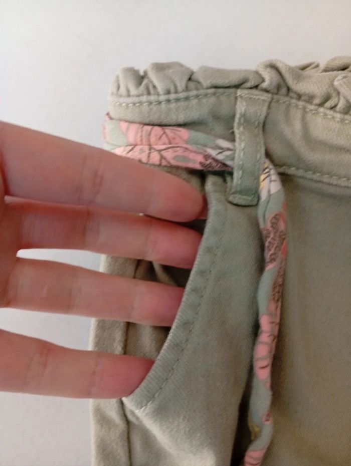 Short en jean kaki In Extenso taille 5 ans - photo numéro 5