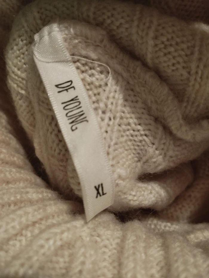 Pull crème/beige Df Young - photo numéro 3