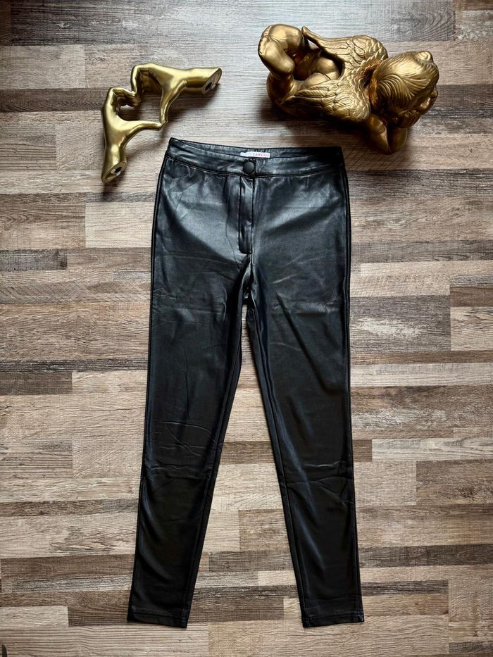 Pantalon skinny effet similicuir - photo numéro 2