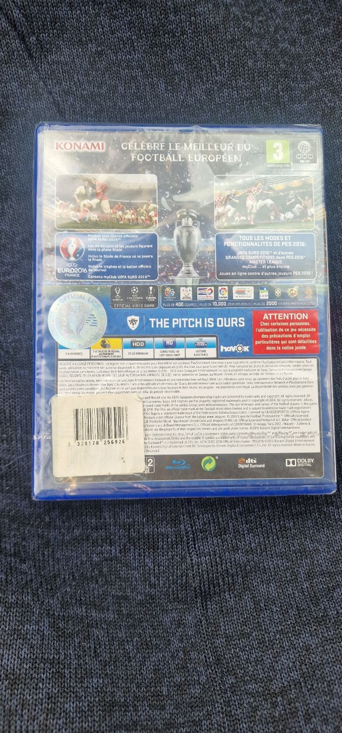 PES EURO UEFA 2016 2016 PS4 - photo numéro 2