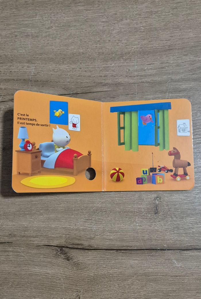 Livre à trous : Musti : Les saisons - photo numéro 2