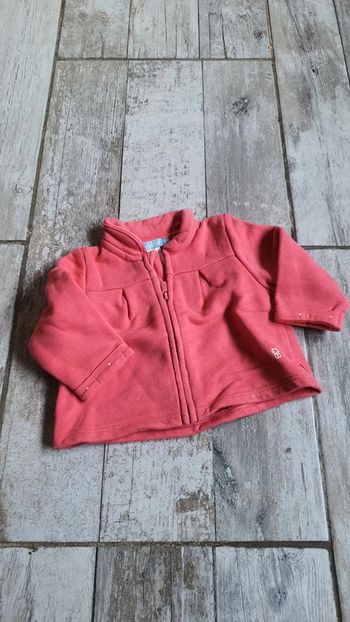 Gilet veste Obaïbi 3 mois 62 cm en très bon état 👌