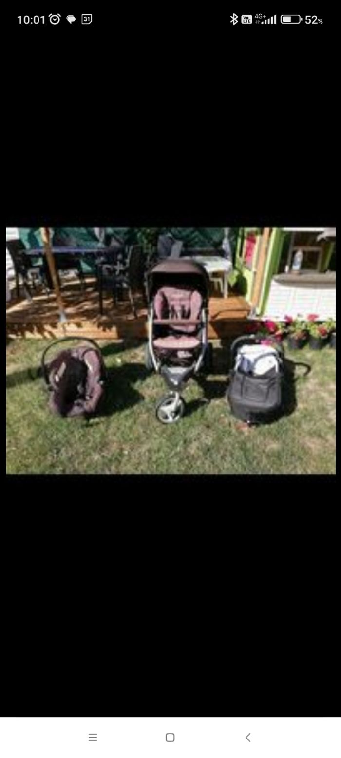 Poussette trio Graco