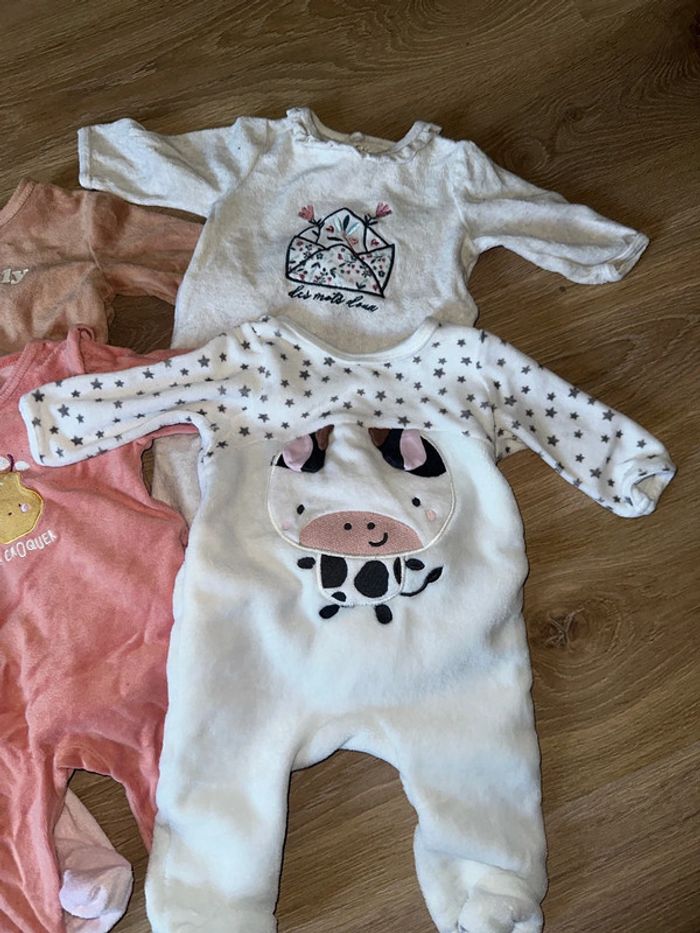 Lot 6 pyjamas 3 mois - photo numéro 4