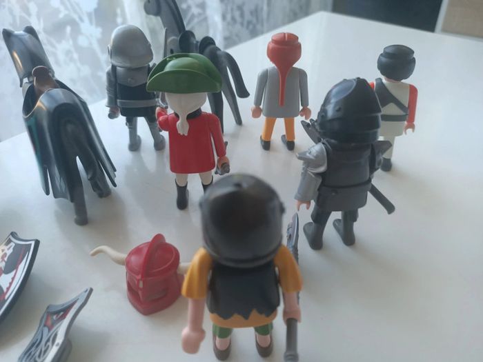 Lot personnage playmobil chevaliers et divers - photo numéro 7