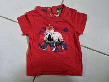 Tee-shirt manches courtes Orchestra 12 mois 74 cm