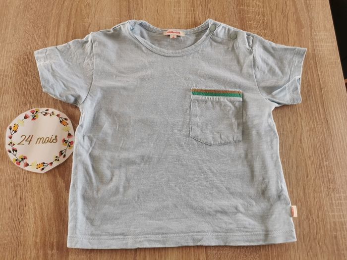 Lot de 3 t-shirts manches courtes bébé garçon 2ans catimini - photo numéro 8