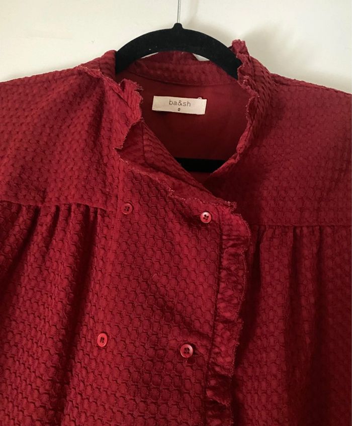 Chemise Zabou Gaufré Ba&sh Taille 34-36 - photo numéro 10