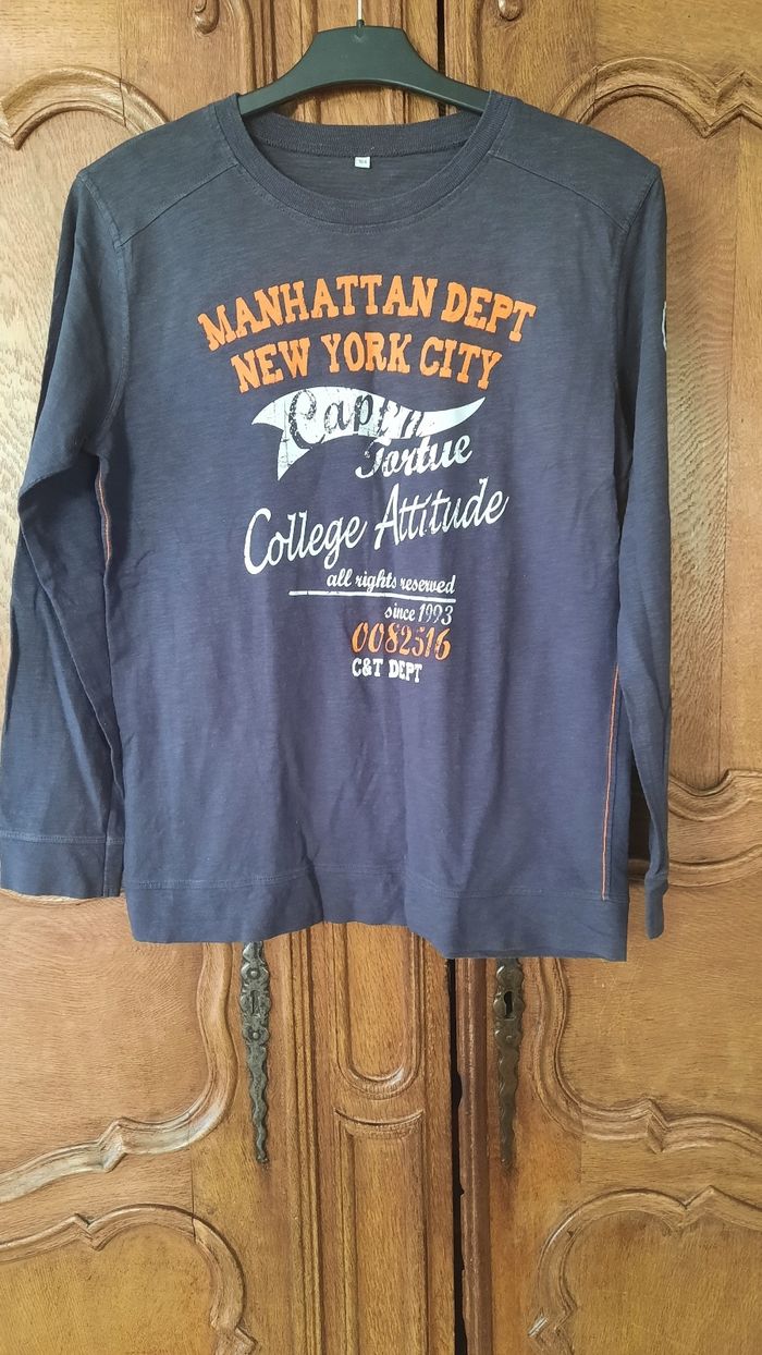 T-shirt captain tortue taille 14 ans - photo numéro 2