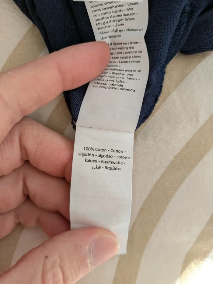 T-shirt Orchestra Bleu Marine Matière Éponge - 2 Ans (92 cm) - Palmier - photo numéro 4