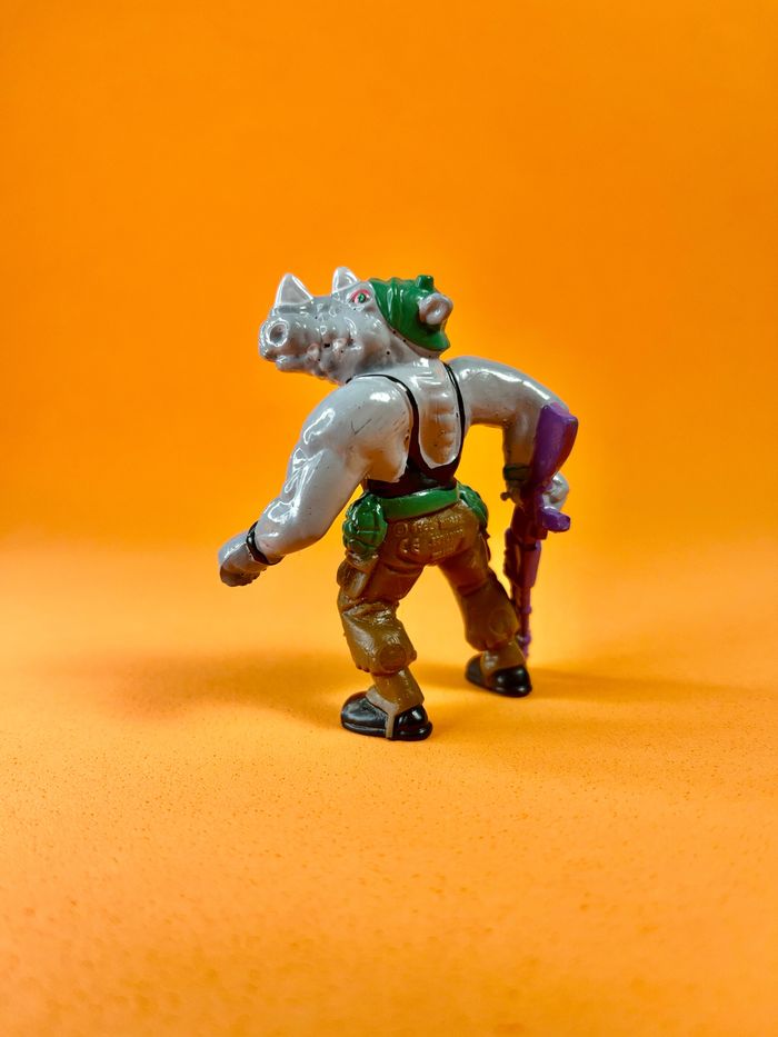 Figurine Vintage Rocksteady ( TMNT Les Tortues Ninja ) - photo numéro 3