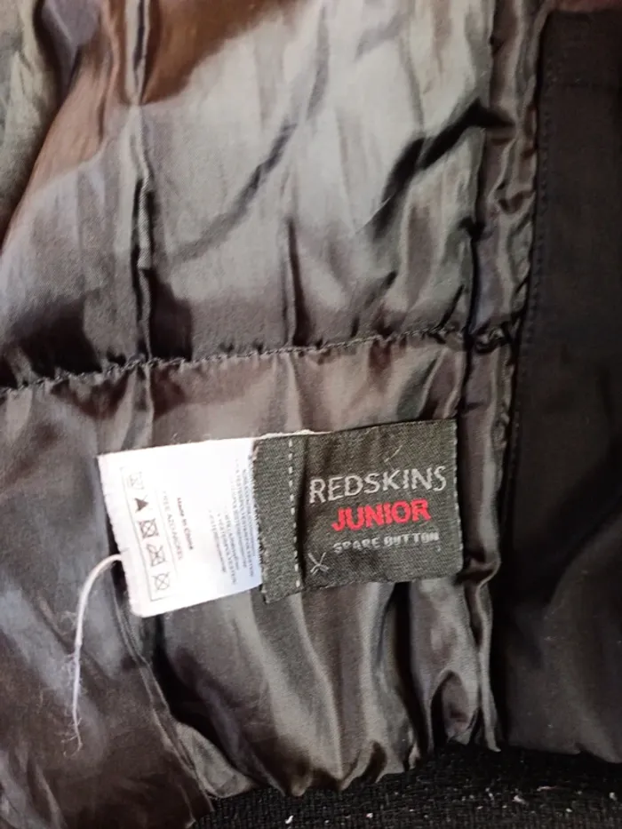 Blouson Redskins noir à capuche taille 16 ans - photo numéro 7
