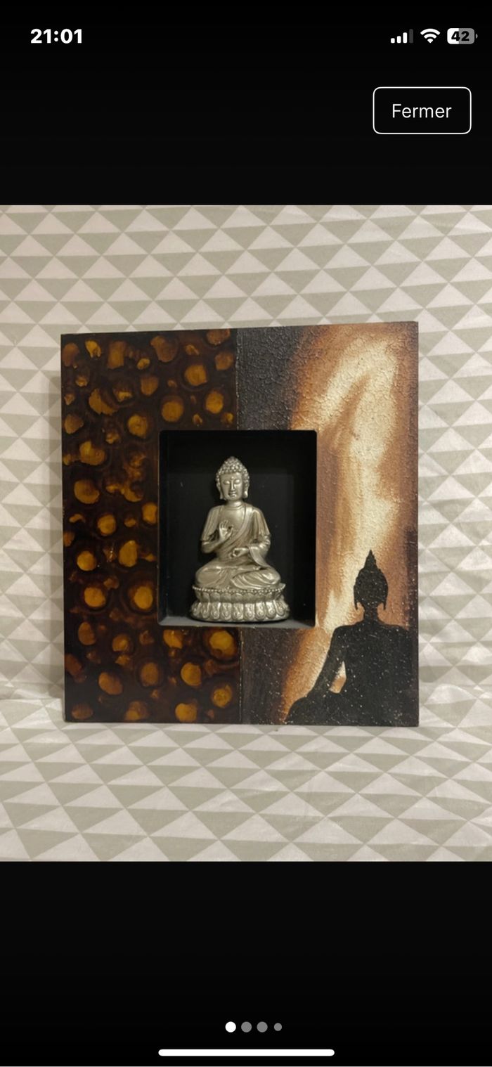Tableau bouddha