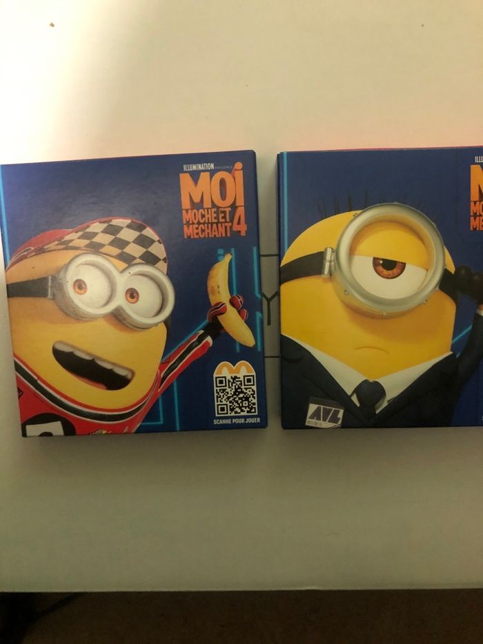 Lot 2 Jeux Mac Donalds Moi moche et méchant 4