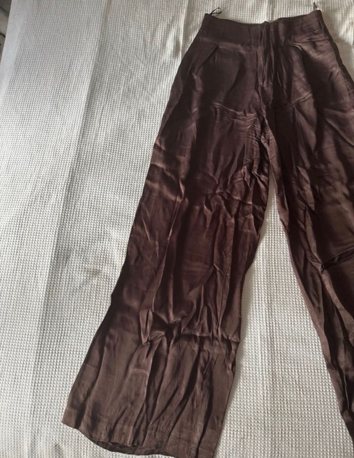 Pantalon satin Zara - photo numéro 2