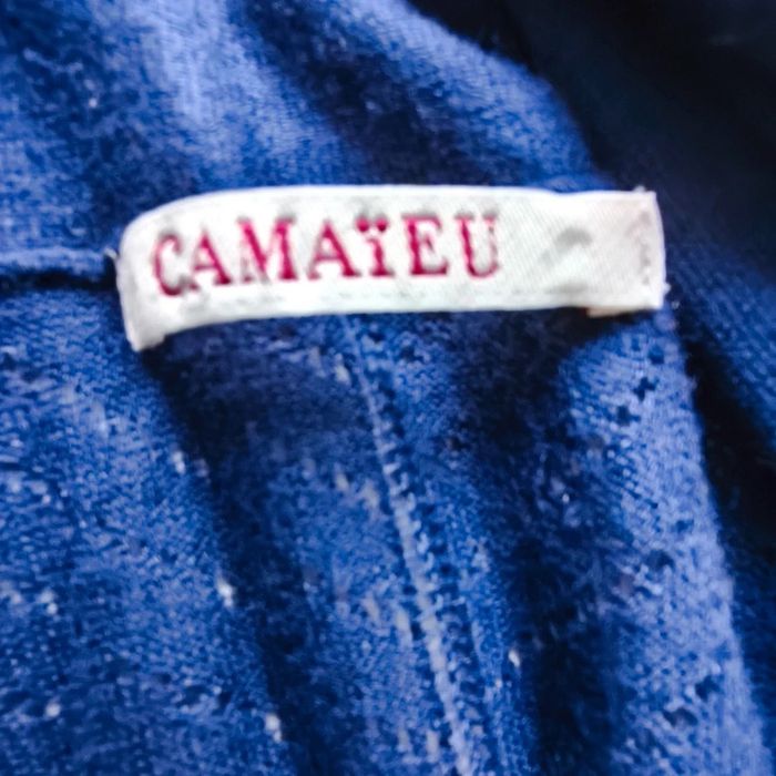Gilet sans fermoir – Bleu Marine – Camaïeu – Taille S (36) - photo numéro 3