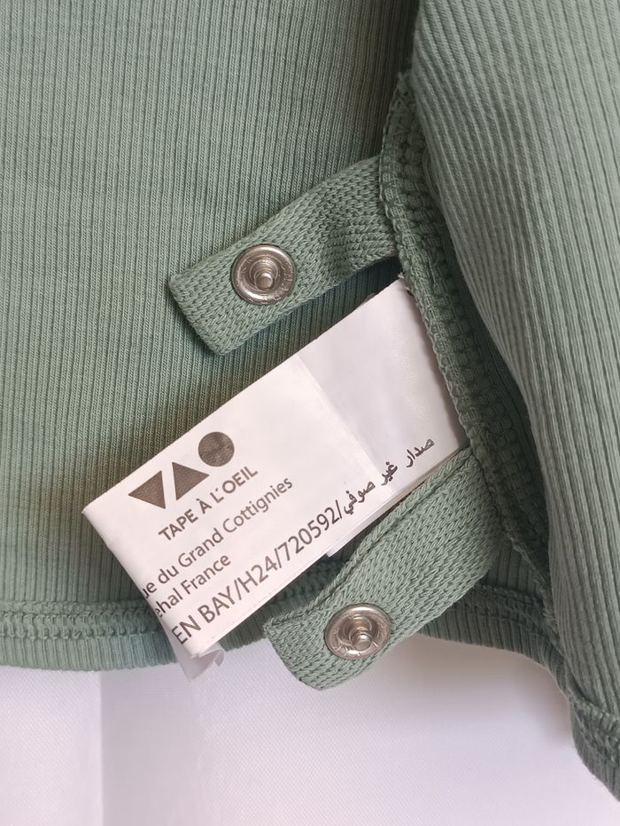 Gilet cache coeur kaki - photo numéro 4