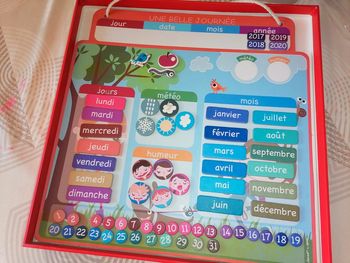 Agenda magnétique "une belle journée"