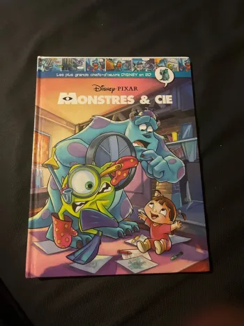 Bande dessinée Disney monstres et compagnies