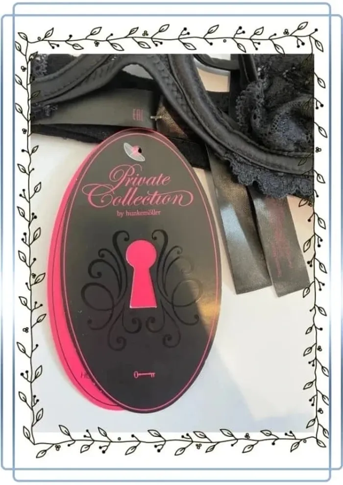 Soutien gorge noir hunkemoller, taille 70A, neuf, valeur 33€ - photo numéro 2