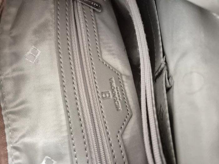 Sac porté travers confort Marron Tan Hexagona - photo numéro 9