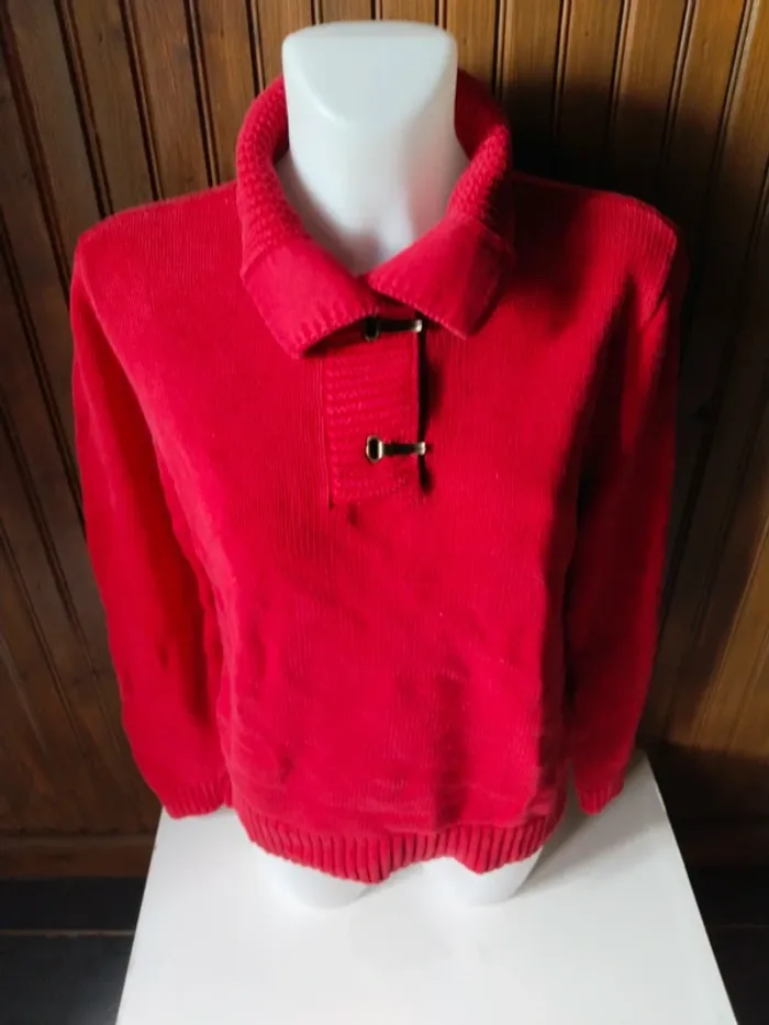 Superbe pull femme de marque Lauren Ralph Lauren femme taille L 40 42 - photo numéro 2