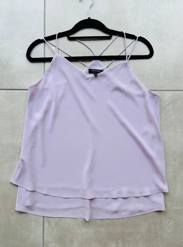 Magnifique débardeur top femme lila New Look neuf