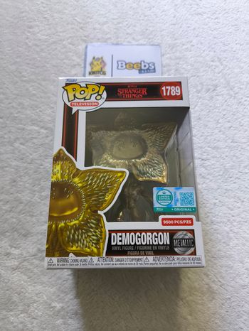Figurine Funko Pop! 1789 Supreme Limited Edition de tranger Things – Demogorgon (Gold)