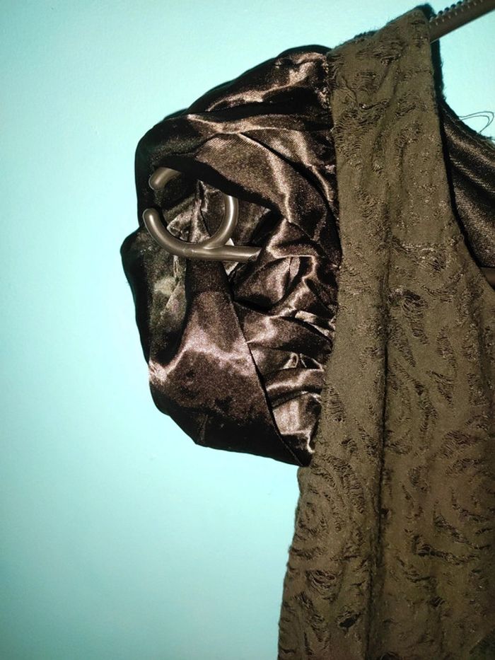 Robe dentelle avec ceinture - photo numéro 2
