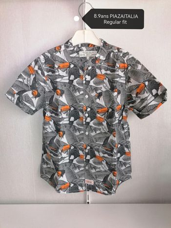 Chemisette tropical regular fit 8.9ans