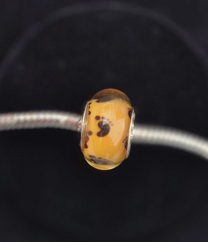 Charm empreinte pied bébé