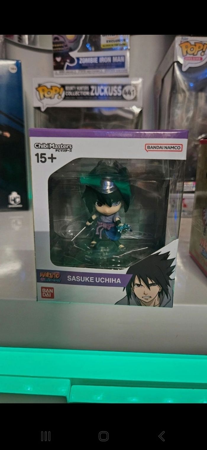 Figurine CHIBIMASTERS Sasuke Uchiha Naruto shippuden