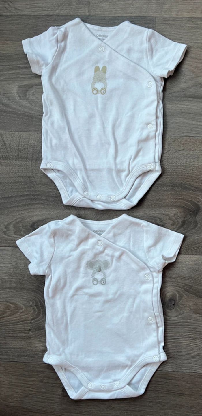 Lot de 11 bodys taille 3 mois Orchestra Absorba Petit bateau Obaïbi - photo numéro 4