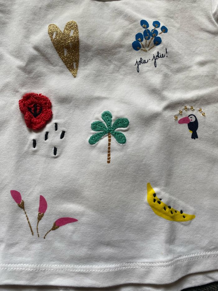 T-shirt manche courte 6 mois - photo numéro 3