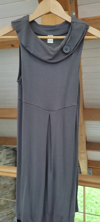 Tunique robe col bouton camaïeu taille 1
