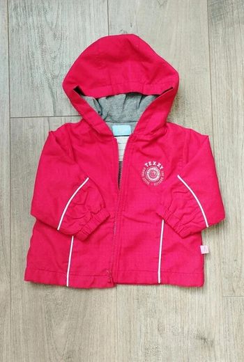 Veste coupe vent à capuche 6 mois Tex baby