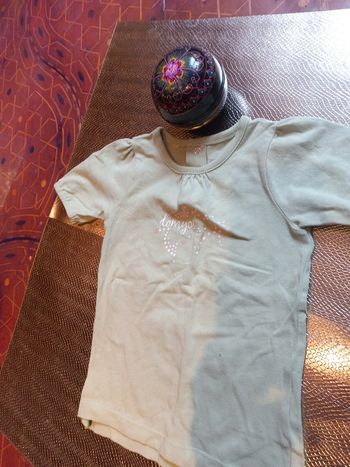 Robe t-shirt 12 mois vert pastel