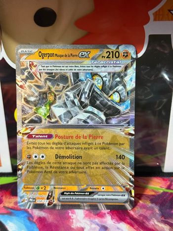 Pokémon Ogerpon EX 058/131 évolutions prismatiques - EV.8.5