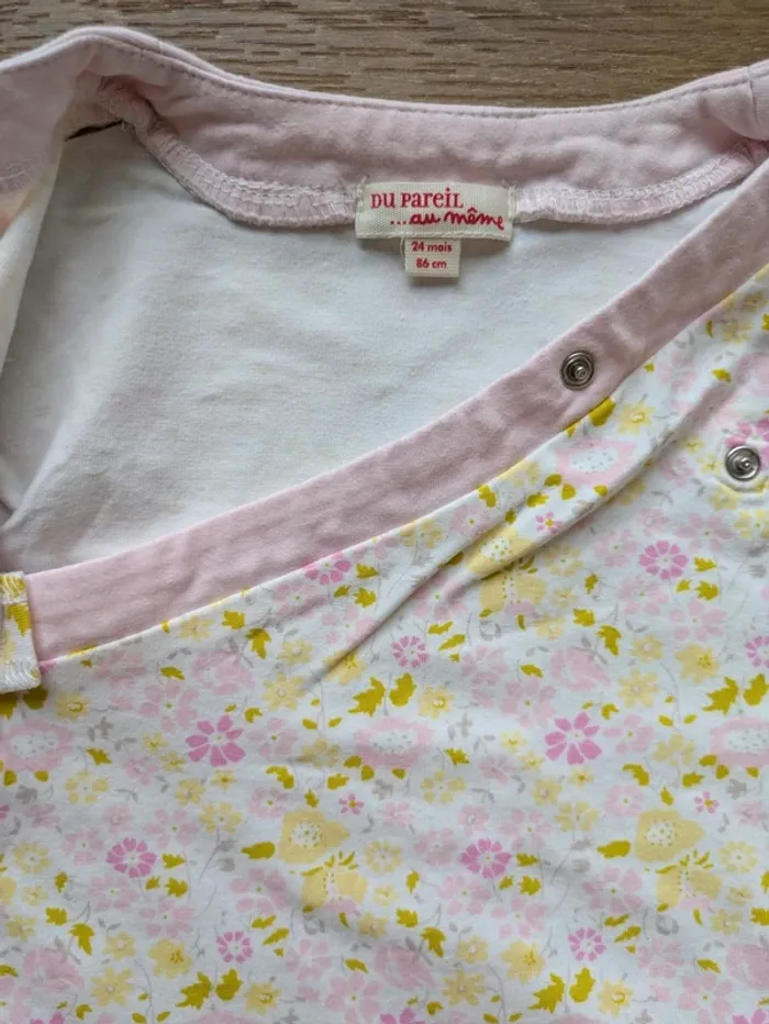 Pyjama 2 pieces 2 ans DPAM - photo numéro 4