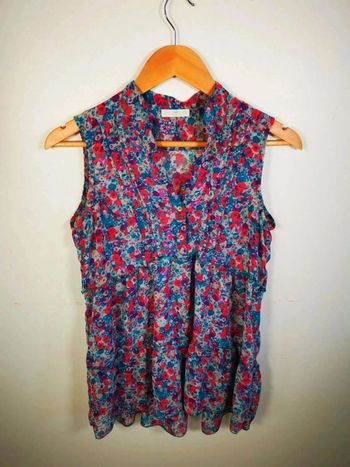 C37 blouse fleurie promod S
