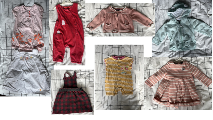 lot de vêtements taille 9 mois - 38 Pieces - photo numéro 2