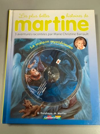livre + cd Martine La maison mystérieuse