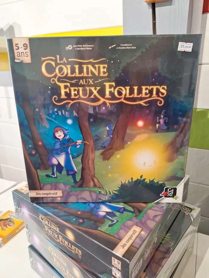 Jeu La colline aux feux follets - neuf en français - prix non négociable