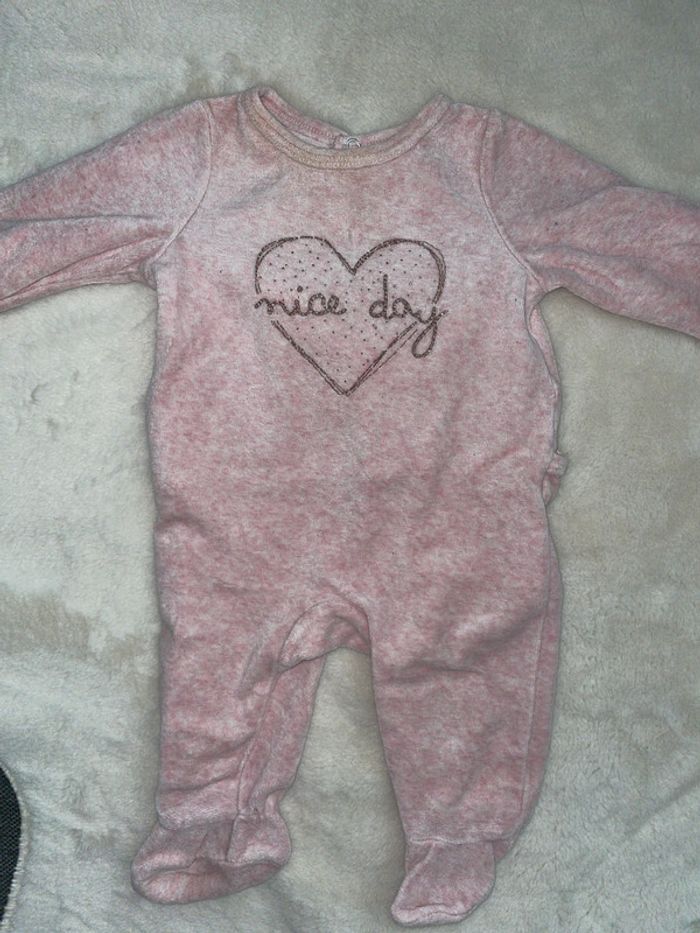 Pyjama velours 3 mois TAO